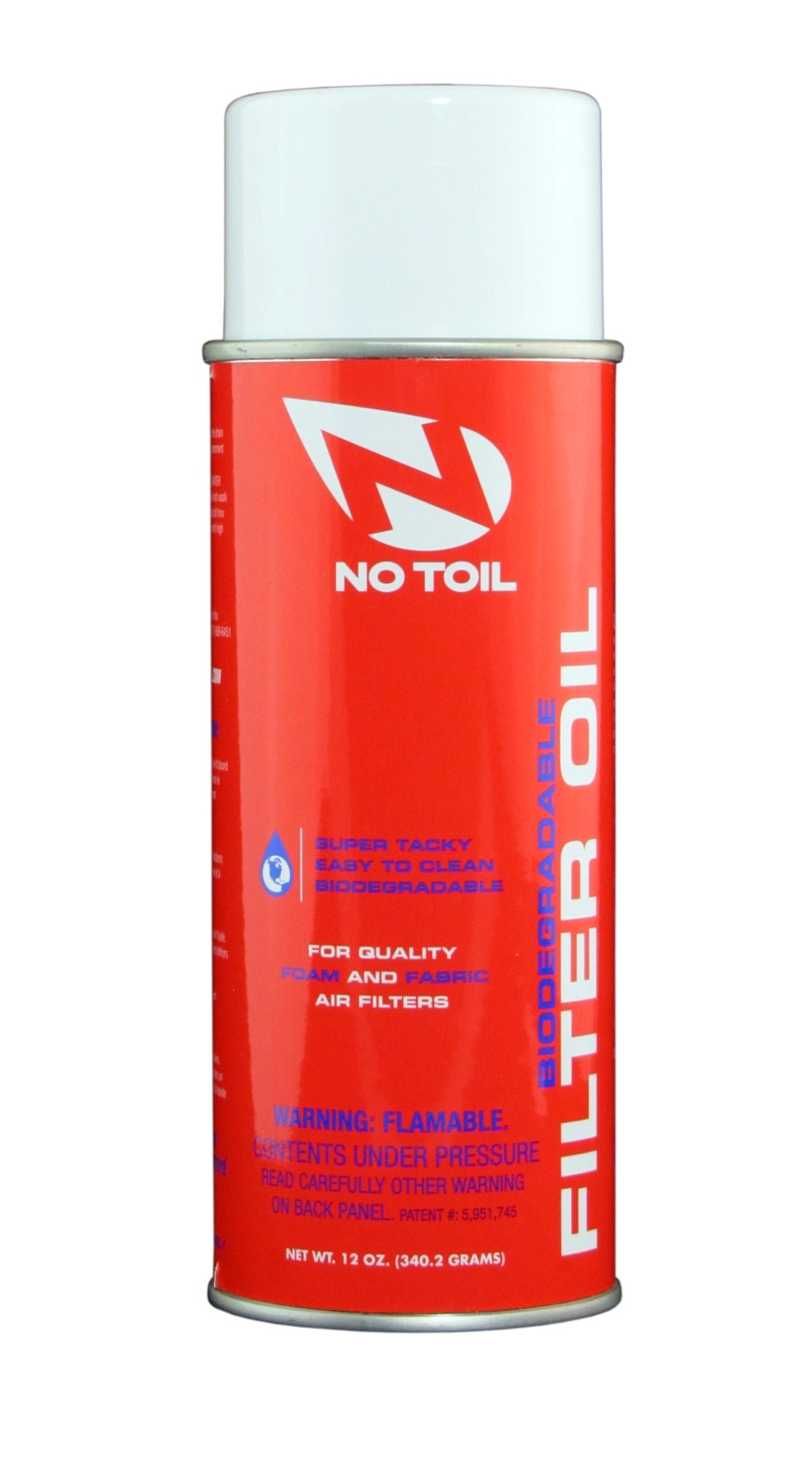 Classic Aerosol Air Filter Oil 12 oz : NT202