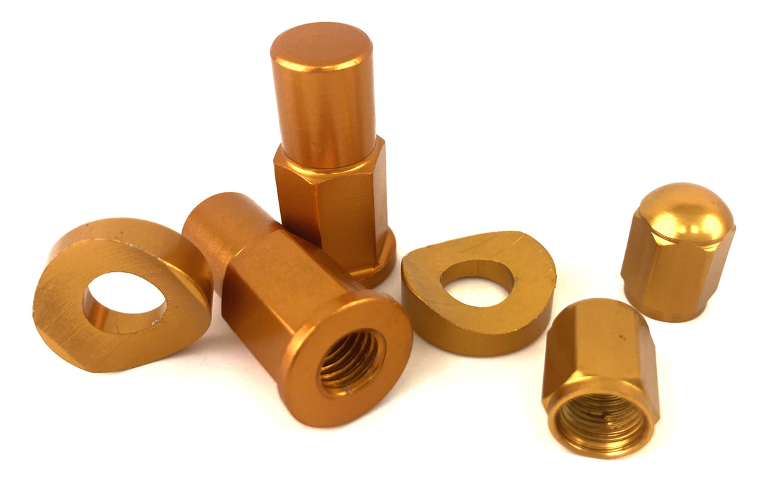 Rim Lock & Valve Stem Kit - Gold : NTRK002