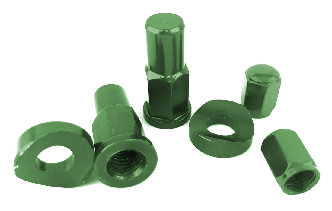 Rim Lock & Valve Stem Kit - Green : NTRK008