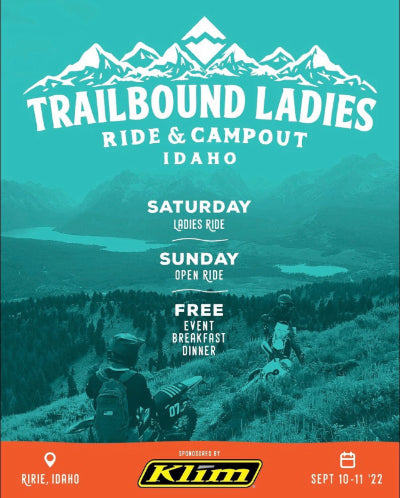 CHECK OUT THE FIRST TRAILBOUND LADIES RIDE & CAMPOUT