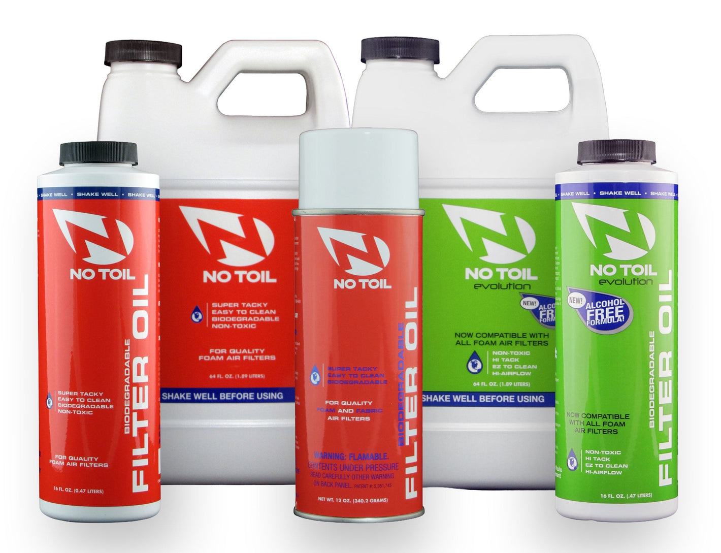 NoToil Air Filter Oil