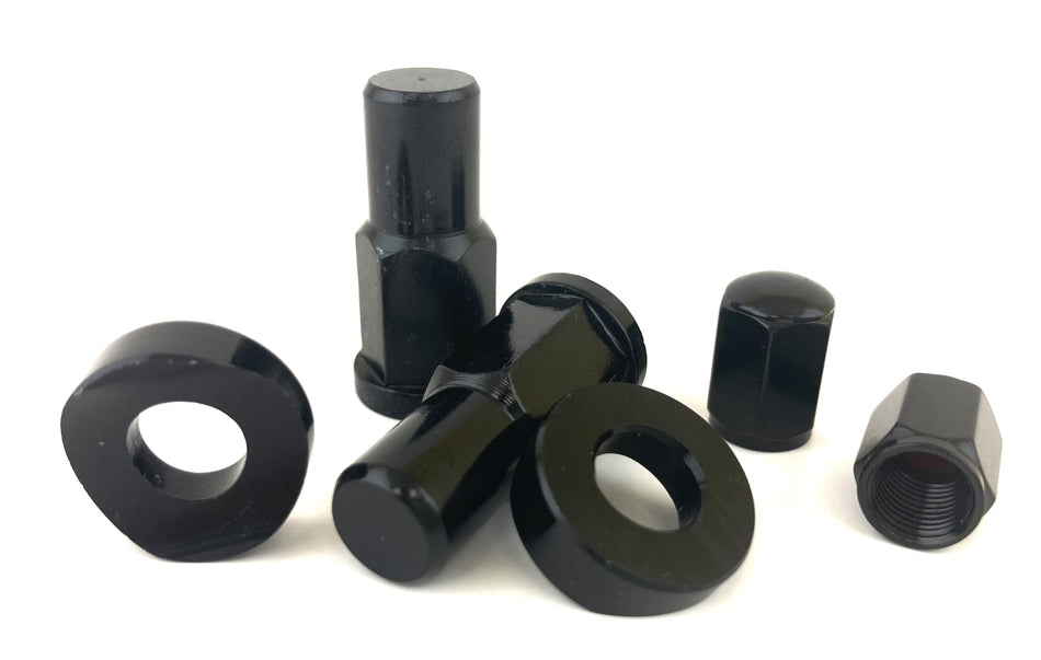 Rim Lock & Valve Stem Kit - Black : NTRK005