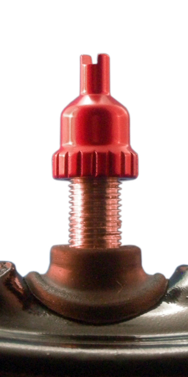 Valve Stem Caps & Remover - Red : VSRC-004