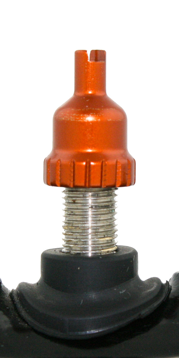 Valve Stem Caps & Remover - Orange : VSRC-006
