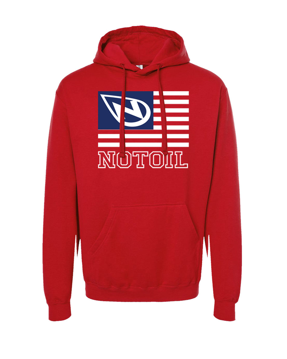 NoToil "Quarter-Mil" Hoodie (Red)