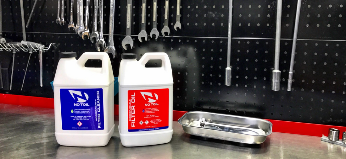 No Toil Motorcycle Foam Air Filter Products and Oils No Toil Motorcycle Foam Air Filter Products and Oils